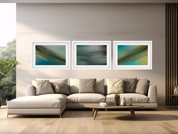 The Light of Day Series Triptych (1,2,3)a Room
