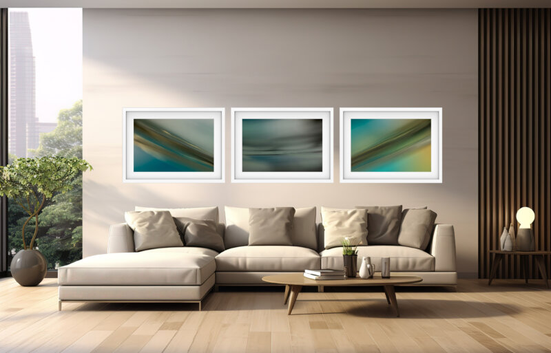 The Light of Day Series Triptych (1,2,3)a Room