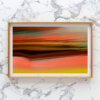 Sunset Series in Glass - Somewhere in the Desert Monsoonal Sky